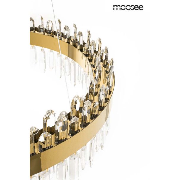 MOOSEE MSE1501100409 lampa wisząca AMIRA 80 złota