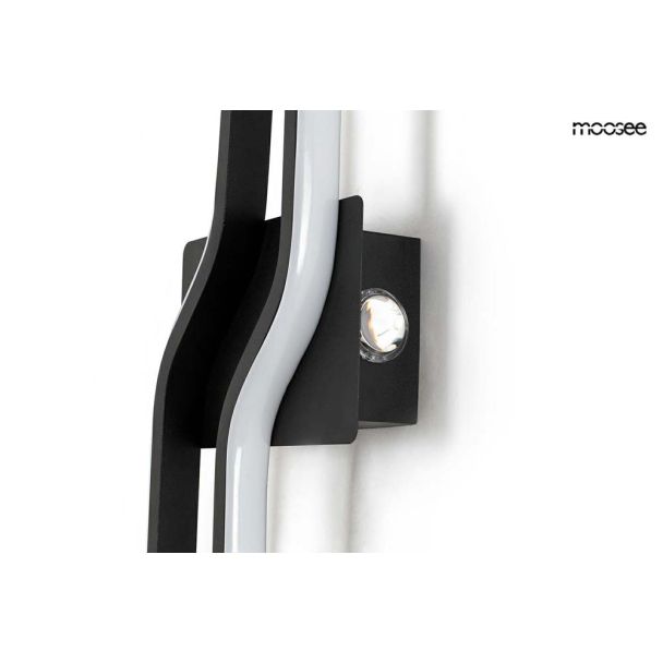 MOOSEE MSE1501100413 lampa ścienna ROCHE 100 czarna