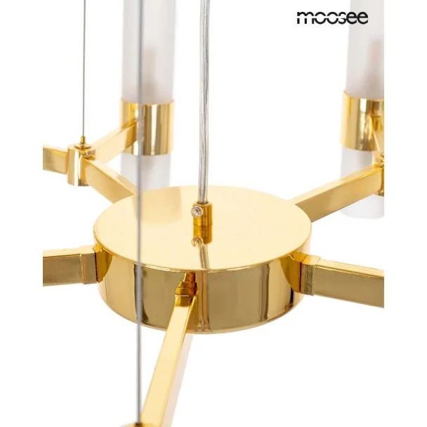 MOOSEE MSE1501100456 lampa wisząca TUBS 10 złota