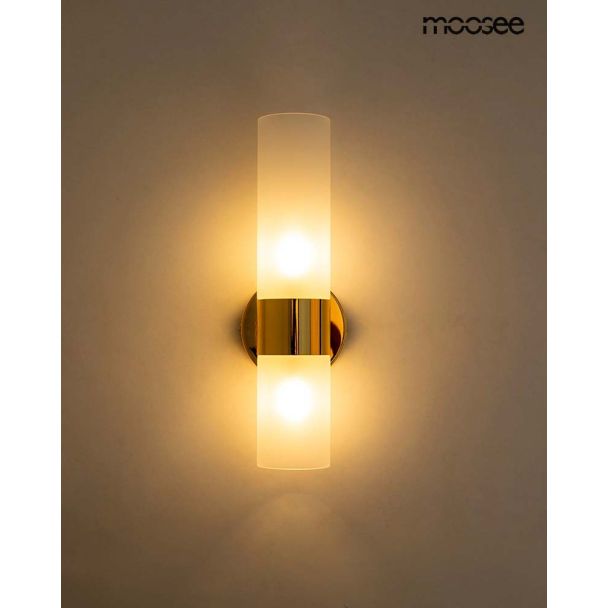 MOOSEE MSE1501100455 lampa ścienna TUBS złota