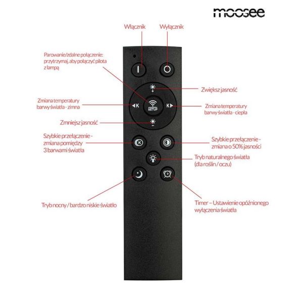 MOOSEE MSE1501100504 lampa sufitowa RINGS 6  złota