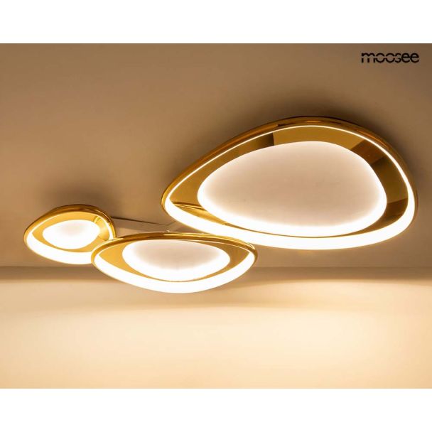 MOOSEE MSE1501100508 lampa sufitowa CELL 3 złota