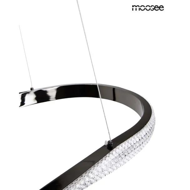 MOOSEE MSE1501100602 lampa wisząca ANILLO 120 czarny  chrom
