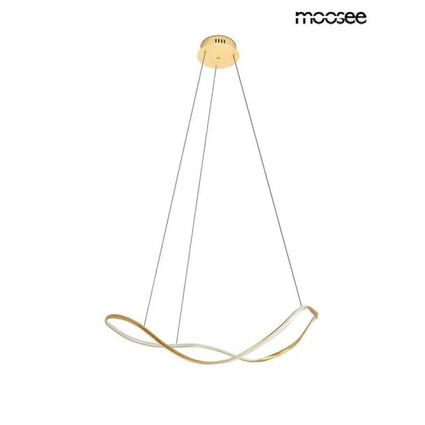 MOOSEE MSE1501100594 lampa wisząca WAVES 60 złota