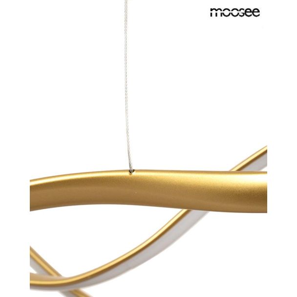 MOOSEE MSE1501100591 lampa wisząca WAVES 2 złota