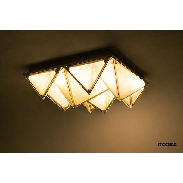 MOOSEE MSE1501100589 lampa sufitowa PYRAMIDS  złota