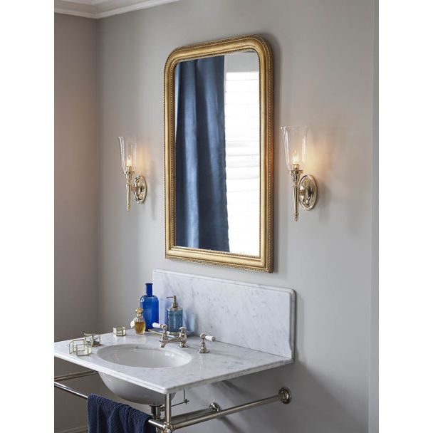 ELSTEAD DRYDEN BATH/DRYDEN2 PB 1Lt Wall Light