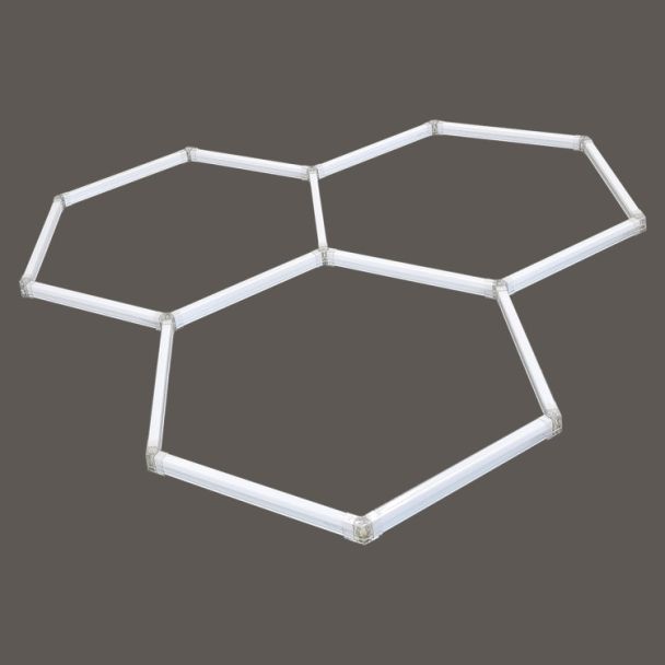 LIGHT PRESTIGE LP-0209/3C 4K Plafon Geometric System 3 New LED 4000K
