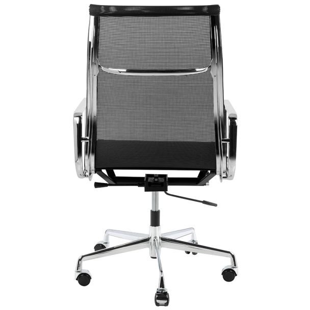 KING HOME A055.CHROM Fotel biurowy AERON PREMIUM chrom - siatka, aluminium