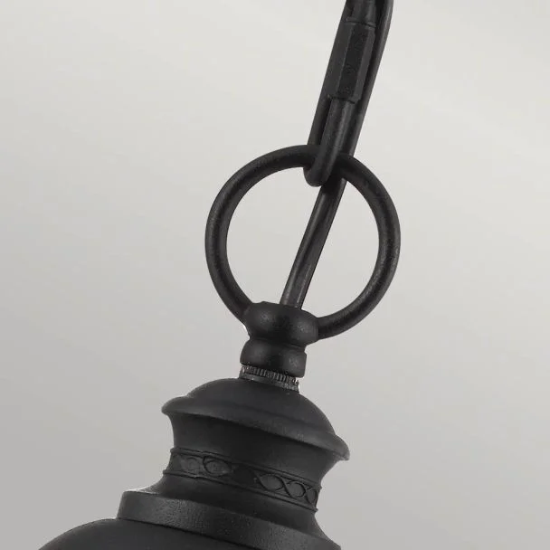 ELSTEAD ENGLISH BRIDLE FE/EB8/L BLK 3Lt Large Chain Lantern