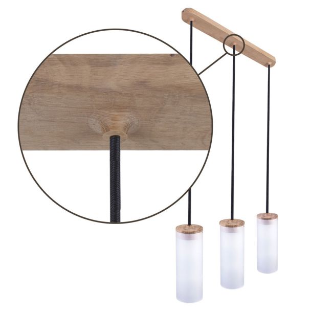 Hellux 8533319 Lampa BARREL 3