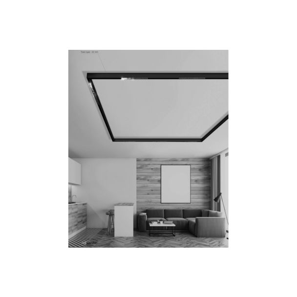 AZZARDO AZ4599 KIRA TRACK MAGNETIC 24W POINTS60 3000K BK TECHNICAL TRACK BLACK reflektor do szyny magnetycznej