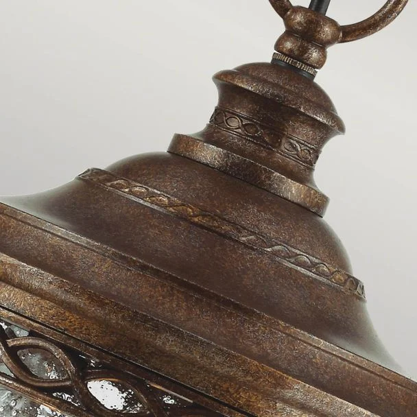 ELSTEAD ENGLISH BRIDLE FE/EB8/M BRB 3Lt Medium Chain Lantern