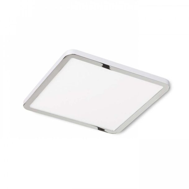 RENDL R12782 HUE SQ 17 wpuszczana chrom 230V LED 18W 3000K