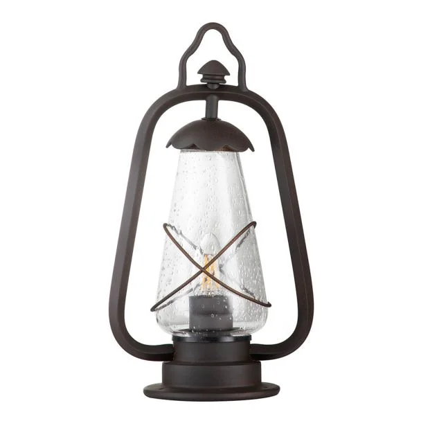 ELSTEAD MINERS MINERS PED Pedestal Lantern