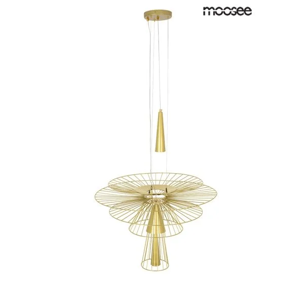 Moosee MSE010100336 Lampa wisząca SESTO złota