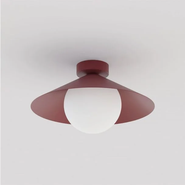 EMIBIG 1720/1S MONO 1S PLAFON BURGUNDY OPAL Lampa sufitowa
