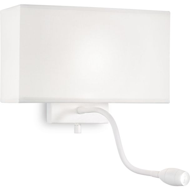 IDEAL LUX HOTEL AP2 ALL WHITE 215693