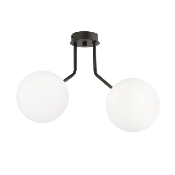 EMIBIG 1138/2 LAMPA SUFITOWA NOVA 2 BLACK/OPAL