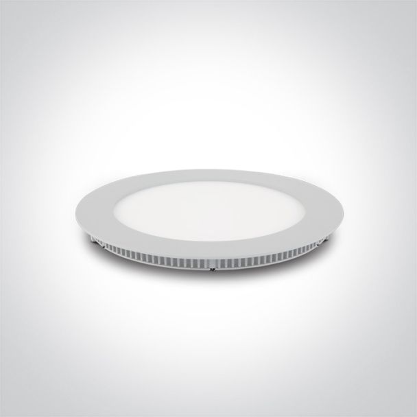 ONE LIGHT 10112FA/W/W Fokas 3 biały wąski downlight LED IP40 3000K 12W