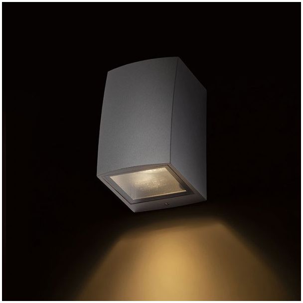 RENDL R13514 SELMA ścienna srebrno-szara 230V GU10 35W IP54