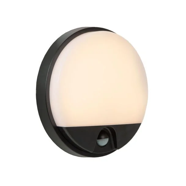 LUCIDE HUPS - CZUJNIK RUCHU 22863/10/30 LAMPA ZEWNĘTRZNA ŚCIENNA czarny