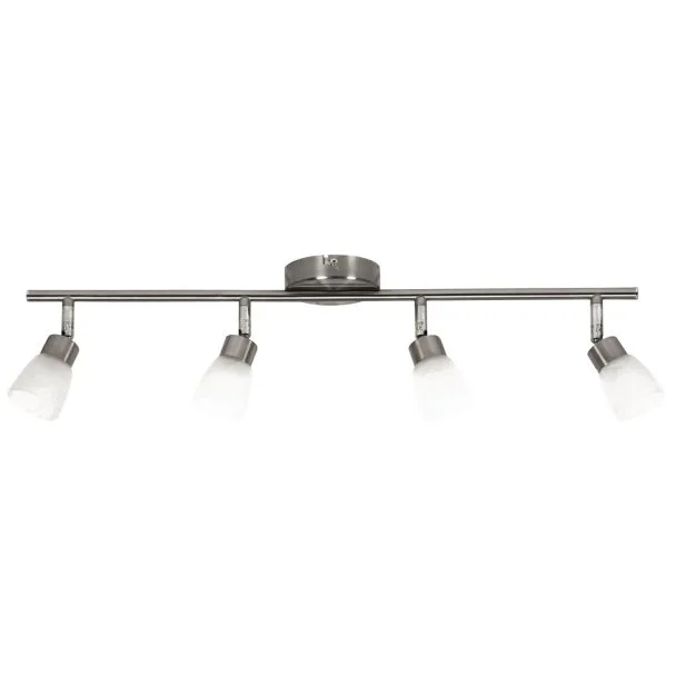 CANDELLUX 94-83992 LAMPA DROPS LISTWA 4x40W G9 NIKIEL MAT