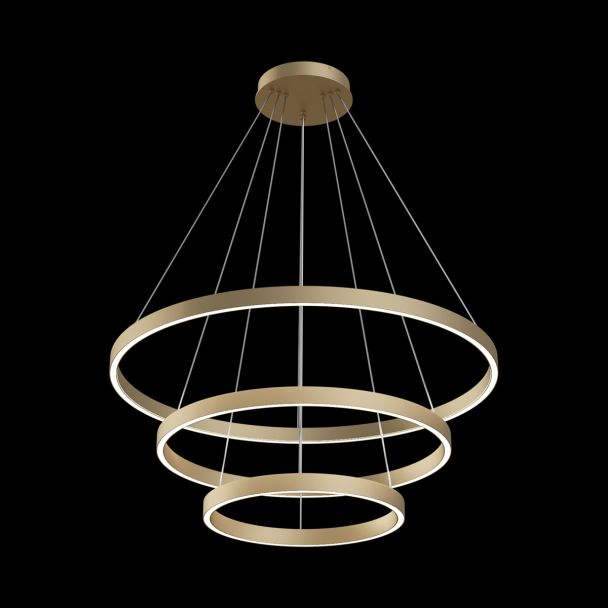 MAYTONI MOD058PL-L100BS4K Technical Rim Pendant Lamp Brass