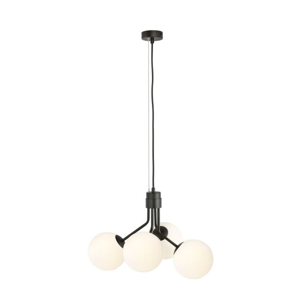 EMIBIG 1138/4 LAMPA WISZĄCA NOVA 4 BLACK/OPAL