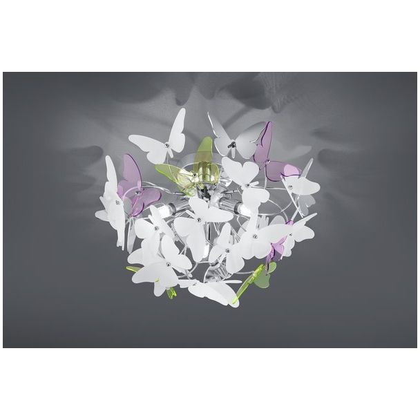 RL BUTTERFLY R60213017 LAMPA SUFITOWA - NOWOCZESNA
