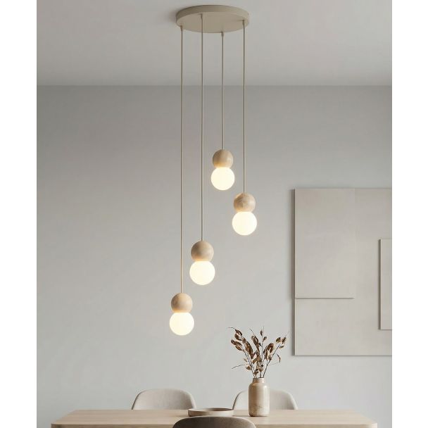 EMIBIG 1673/4 LOOP 4 MOKKA LAMPA WISZĄCA