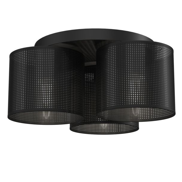 LUMINEX 5234 oprawa sufitowa Loft shade plafon czarny