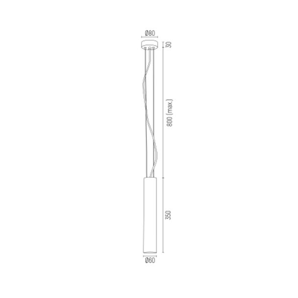 ARGON GOMERA PLUS 4756 lampa wisząca 1 pł.