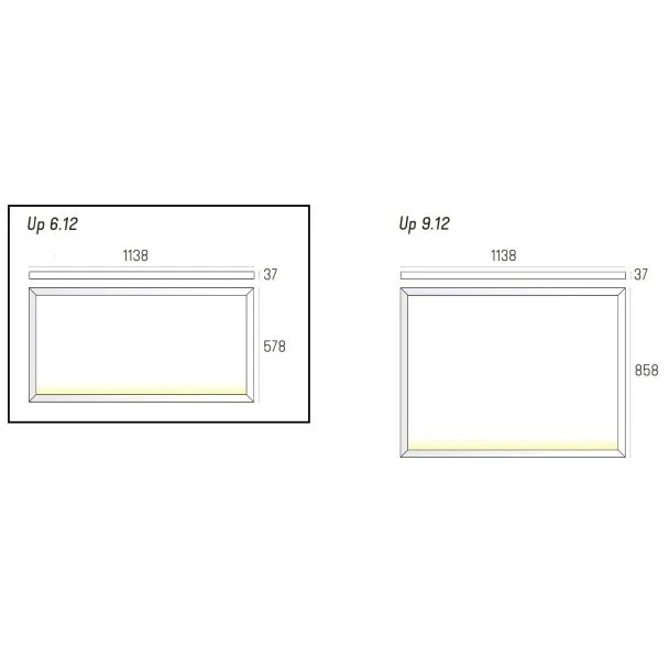 LABRA 3.1375 FRAAM UP Gen.2 6.12 NT Diffused Switch/DALI