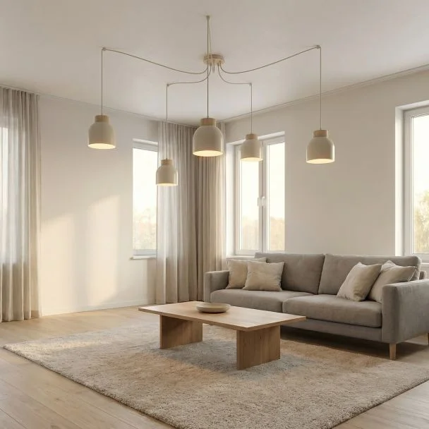EMIBIG 1624/5 KRU 5 MOKKA LAMPA WISZĄCA