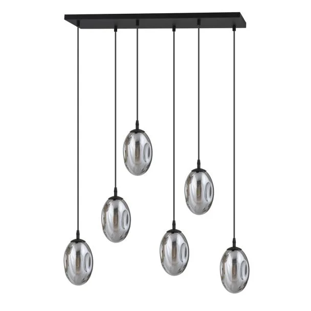 EMIBIG 1266/6 LAMPA SUFITOWA ASTRAL 6 BL GRAFIT