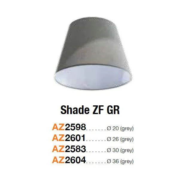 AZZARDO AZ2601 Shade ZF 26 (grey)