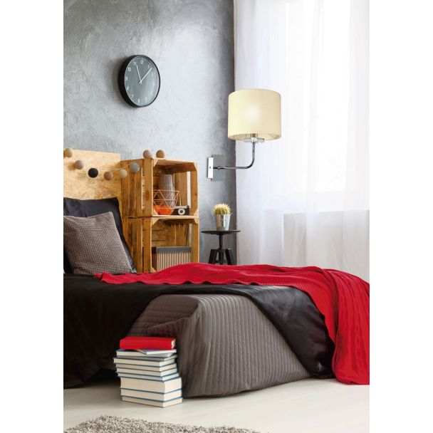 CANDELLUX 21-11473 ESTERA KINKIET 1X40W E14 CHROM