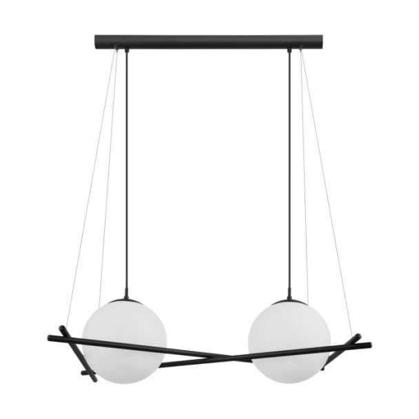 EGLO 39592 LAMPA SALVEZINAS OPRAWA WISZĄCA HL/2 E27 SCHWARZ/OPAL-MATT SALVEZINAS