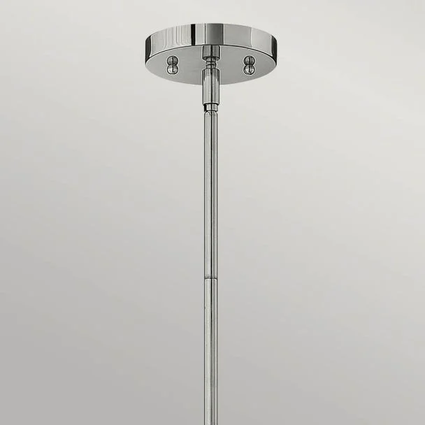 ELSTEAD Congress HK-CONGRESS-P-A-CM 1 Light Clear Glass Pendant - Chrome
