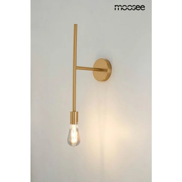 MOOSEE MSE010100394 MOOSEE lampa ścienna RIVA złota