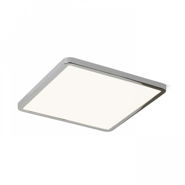 RENDL R12786 HUE SQ 22 wpuszczana czarny chrom 230V LED 24W 3000K