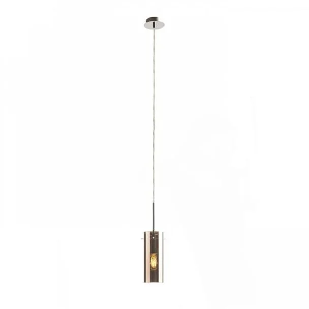 RENDL R10511 SANSSOUCI I wisząca szkło miedziane 230V E27 42W