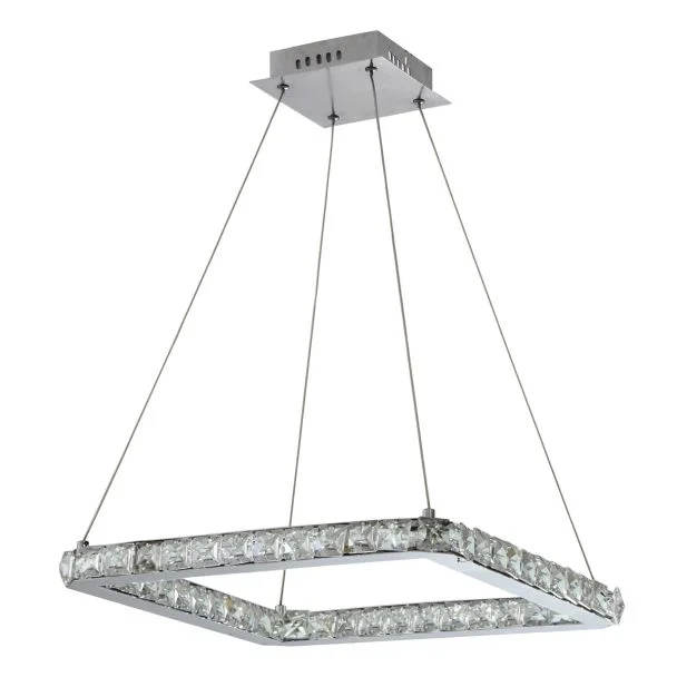 CANDELLUX 31-34854 LORDS ZWIS KWADRAT 42X42 24W LED CHROM