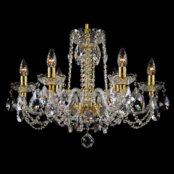 ECRYSTAL ZYR-06 Crystal-NBG (gold tubes)