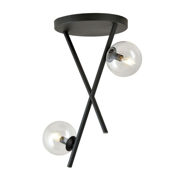 EMIBIG 1195/2 LAMPA SUFITOWA RIVER 2 TRANSPARENT