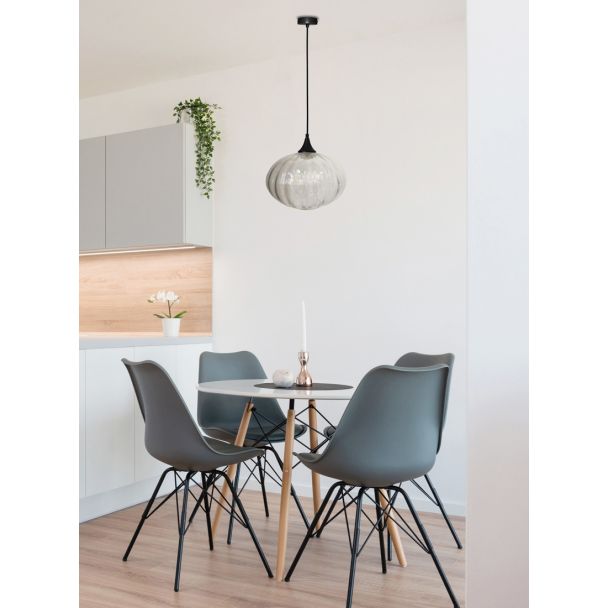 CANDELLUX 50101277 LAMPA WISZĄCA EXETER 265 mm 1 CZARNY