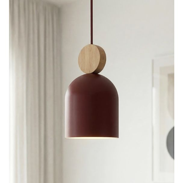 EMIBIG 1695/3PREM MESI 3PREM BURGUNDY LAMPA WISZĄCA