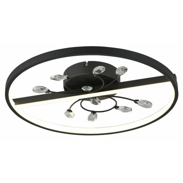 REALITY 639201-30 Dacota plafon czarny mat