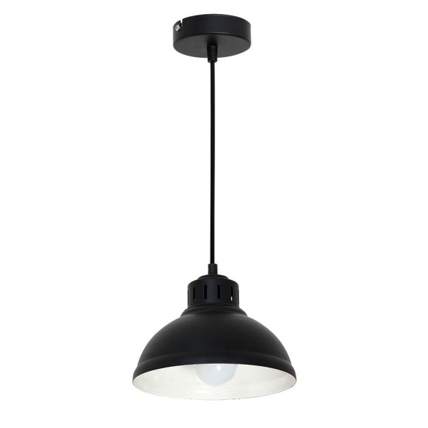 LUMINEX 9081 żyrandol Sven black